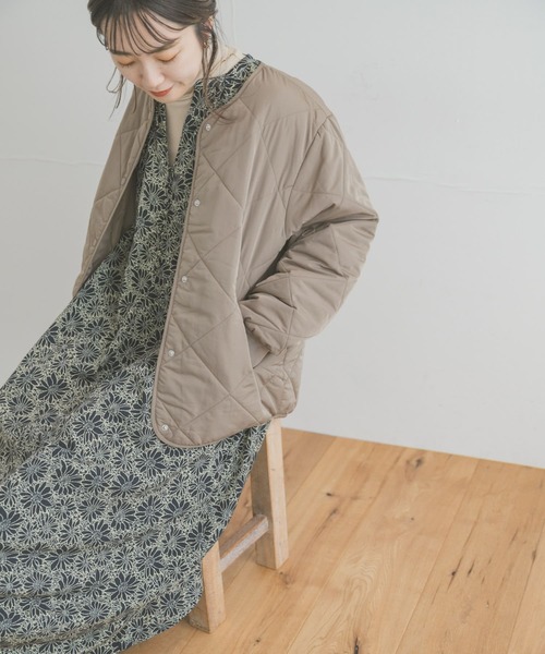 ITEMS URBANRESEARCH(アイテムズ アーバンリサーチ)の「花柄ラグランワンピース(ワンピース・レディース・ベージュ系その他/グリーン/グリーン系その他/ブルー系その他/マスタード・FREE/SMALL)」の15枚目の写真