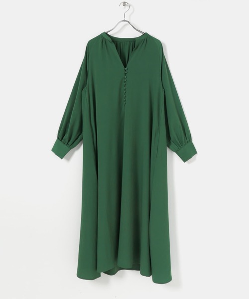 ITEMS URBANRESEARCH(アイテムズ アーバンリサーチ)の「花柄ラグランワンピース(ワンピース・レディース・ベージュ系その他/グリーン/グリーン系その他/ブルー系その他/マスタード・FREE/SMALL)」の19枚目の写真