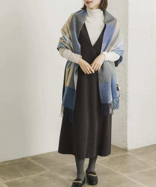 URBAN RESEARCH(アーバンリサーチ)の「『UR TECH』コーデュロイジャンパーワンピース(ワンピース・レディース・チャコールグレー/グレー系その他/ベージュ系その他・FREE)」の6枚目の写真