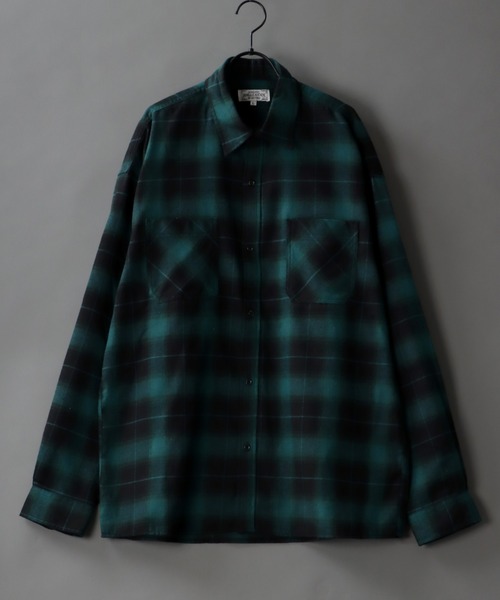 SITRY（シトリー）の「Oversize Drop shoulder check shirt/オーバーサイズ ドロップショルダー チェック シャツ（シャツ/ブラウス・メンズ・ホワイト/レッド/イエロー/グリーン・LL/M/L）」の3枚目の写真
