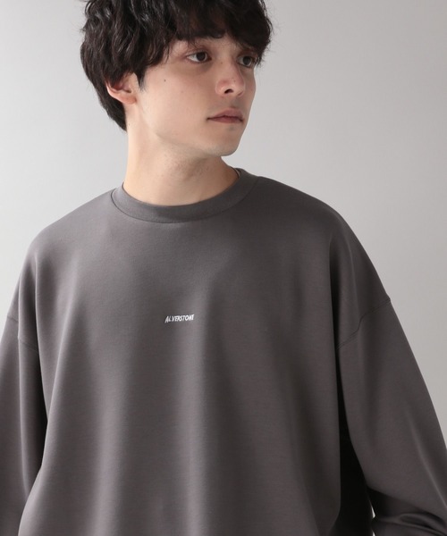 RAGEBLUE(レイジブルー)の「プチ刺繍テッククルーネック(スウェット・メンズ・オフホワイト/グリーン/グレー/ブラック・MEDIUM/LARGE)」の15枚目の写真