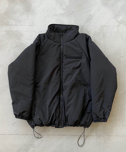 kutir（クティール）の「中綿スタンドネックミリタリーブルゾン（ブルゾン・メンズ・ブラック/カーキ/アイボリー・MEDIUM/LARGE）」の14枚目の写真