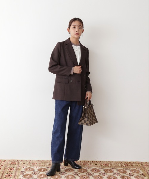 N.（N. Natural Beauty Basic）（エヌエヌナチュラルビューティーベーシック）の「◆フレームデザインスクエアミニトートバッグ（トートバッグ・レディース・ブラック系その他/ブラウン系その他・ﾌﾘ-）」の4枚目の写真