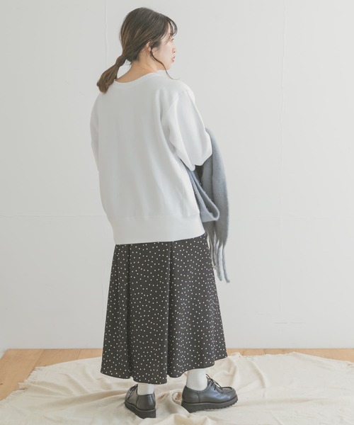 Champion（チャンピオン）の「Champion　REVERSE WEAVE SWEAT（ニット/セーター・レディース・ネイビー/オートミール/ホワイト・LARGE）」の13枚目の写真