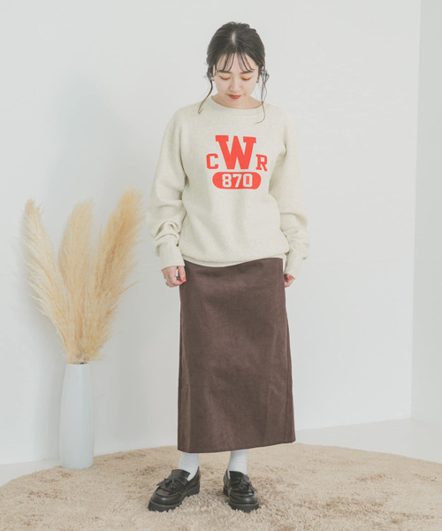 Champion（チャンピオン）の「Champion　REVERSE WEAVE SWEAT（ニット/セーター・レディース・ネイビー/オートミール/ホワイト・LARGE）」の21枚目の写真