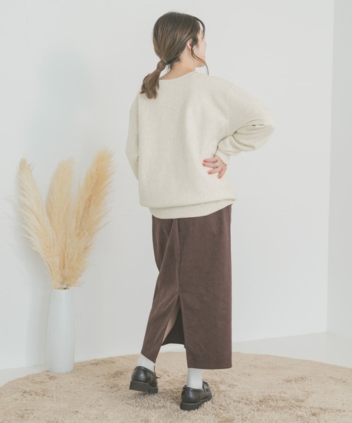 Champion（チャンピオン）の「Champion　REVERSE WEAVE SWEAT（ニット/セーター・レディース・ネイビー/オートミール/ホワイト・LARGE）」の22枚目の写真