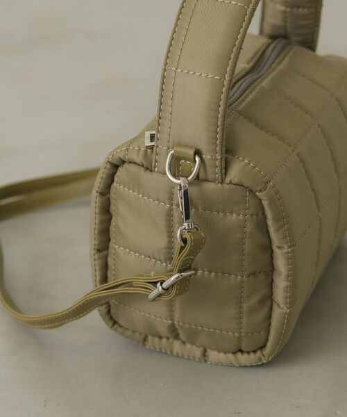 RETRO GIRL(レトロガール)の「キルティング2WAYバッグ(ショルダーバッグ・レディース・ブラック/ナチュラル/グリーン・ONE SIZE)」の10枚目の写真