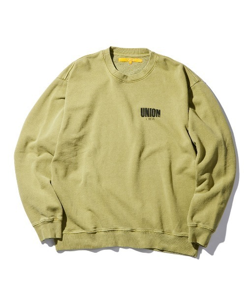 UNION（UNION TOKYO）（ユニオン）の「UNION ORIGINAL CREW LOVE CREW ユニオン スウェット クルーネック（スウェット・メンズ・ブラック/オリーブ・SMALL/MEDIUM/LARGE/X-LARGE/XX-LARGE）」の10枚目の写真