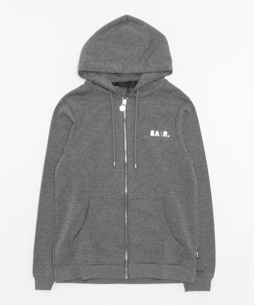 BALR.（ボーラー）の「BALR./ボーラー/Q-SERIES ZIPPED HOODIE/ジップフーディー/正規商品（パーカー・メンズ・ブラック/チャコール・L/M/S/XS）」の11枚目の写真