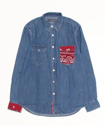 《HYDROGEN/ハイドロゲン》【AB LINE】デニムシャツ / DENIM SHIRT