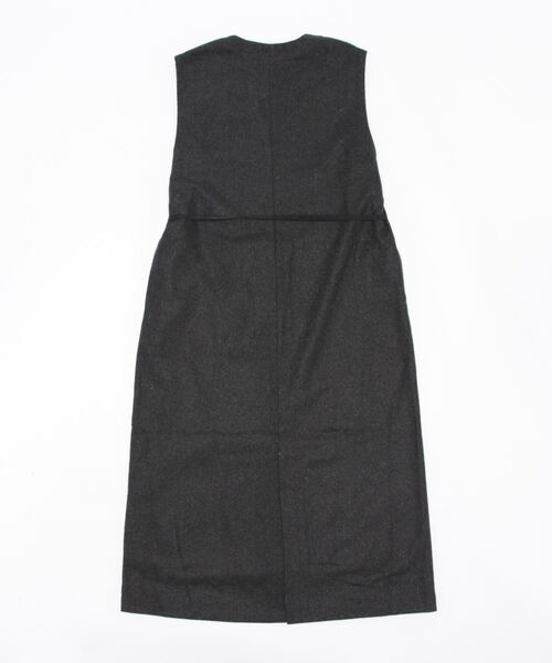 POU DOU DOU（プードゥドゥ）の「Vネックジャンスカ（ワンピース・レディース・ダークグリーン/ダークグレー・3）」の13枚目の写真