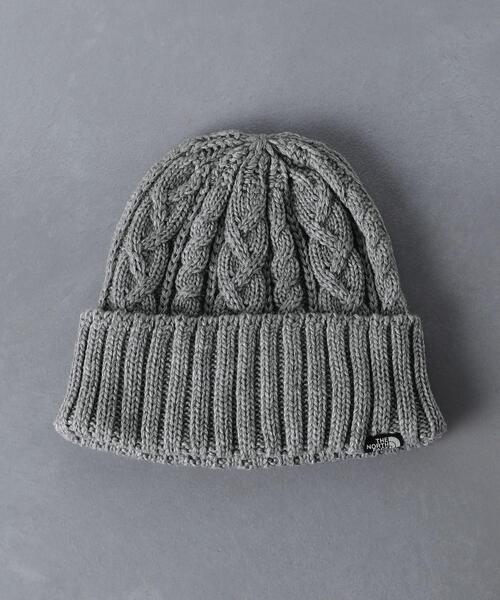THE NORTH FACE（ザノースフェイス）の「＜THE NORTH FACE＞ Cable Beanie/ビーニー（ニットキャップ/ビーニー・メンズ・ライトグレー/ブラック/ネイビー/ダークグレー・FREE）」の2枚目の写真
