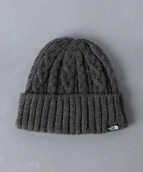 THE NORTH FACE（ザノースフェイス）の「＜THE NORTH FACE＞ Cable Beanie/ビーニー（ニットキャップ/ビーニー・メンズ・ライトグレー/ブラック/ネイビー/ダークグレー・FREE）」の3枚目の写真