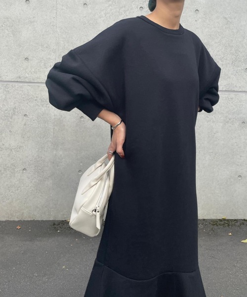 スウェットロングワンピース（ワンピース）｜Chillfar（チルファー）の