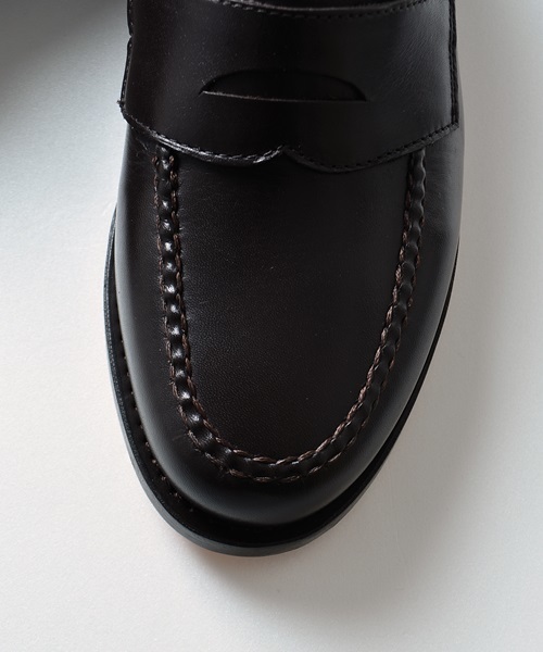 SHIPS JET BLUE（シップスジェットブルー）の「SHIPS JET BLUE(シップス ジェットブルー): レザーローファー（その他シューズ・メンズ・ブラック/ダークブラウン・8/10/9/7）」の4枚目の写真