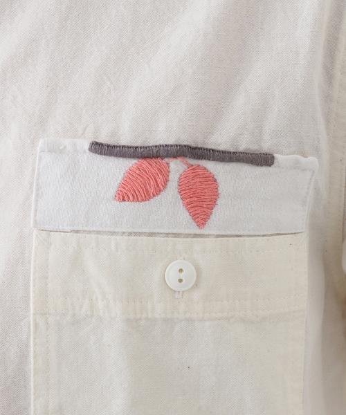 OAXACA(オアハカ)の「【OAXACA / オアハカ】 ブルーサシャツ(シャツ/ブラウス・メンズ・ホワイト系その他・LARGE/X-LARGE)」の11枚目の写真