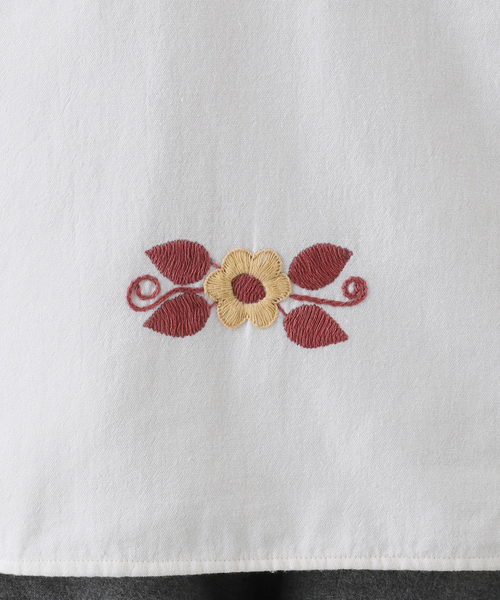 OAXACA(オアハカ)の「【OAXACA / オアハカ】 ブルーサシャツ(シャツ/ブラウス・メンズ・ホワイト系その他・LARGE/X-LARGE)」の13枚目の写真