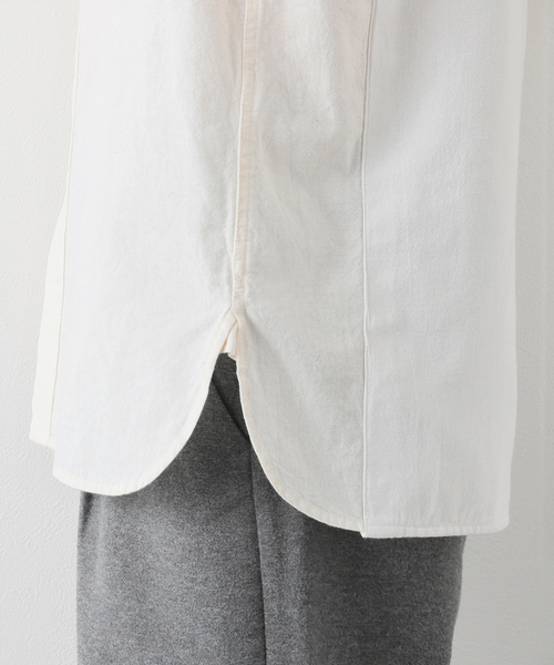 OAXACA(オアハカ)の「【OAXACA / オアハカ】 ブルーサシャツ(シャツ/ブラウス・メンズ・ホワイト系その他・LARGE/X-LARGE)」の14枚目の写真