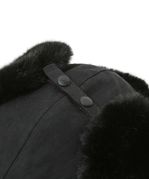 【RUBEN/ルーベン】RUS-6370FAKESUEDEFLIGHTCAP/フライトキャップパイロットキャップボア耳付帽子