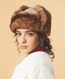 Zara フェイクファーパイロットキャップM ○#フェイクファーパイロットキャップ○ ブラック | 7282/201