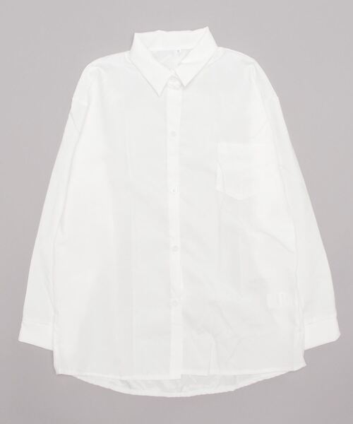 Burner(バーナー)の「【OKUOKU 0909】オーバーシルエット ベーシックシャツ oku-tops-678969190351-19(シャツ/ブラウス・レディース・C/D/A/B・FREE)」の9枚目の写真