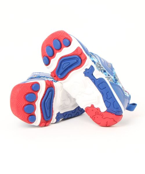 MoonStar(ムーンスター)の「《moonstar》キャロット CRC2329(スニーカー・キッズ・ブラック×パープル/ブラック×シルバー/ブルー・17.0cm/18.0cm/19.0cm/15.0cm/16.0cm)」の5枚目の写真