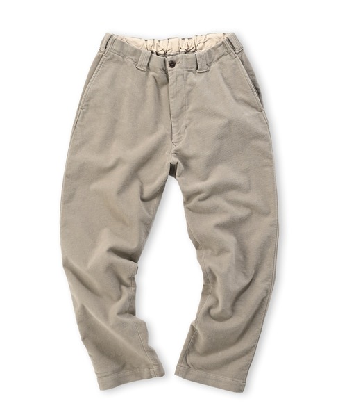 45R（フォーティファイブアール）の「モールサージストレッチの908イージーポッポパンツ（その他パンツ・レディース・バーガンディー/ベージュ・SMALL/MEDIUM/X-SMALL）」の2枚目の写真