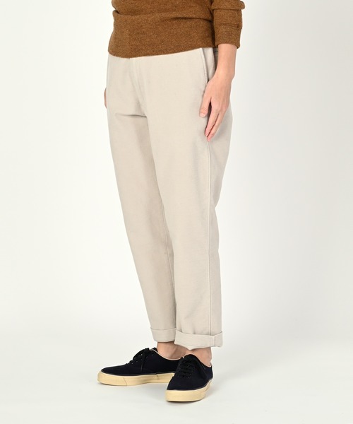 45R（フォーティファイブアール）の「モールサージストレッチの908イージーポッポパンツ（その他パンツ・レディース・バーガンディー/ベージュ・SMALL/MEDIUM/X-SMALL）」の5枚目の写真