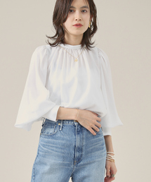 Rouge vif | 2WAYﾊﾞｯｸﾃﾞｻﾞｲﾝﾌﾞﾗｳｽ(シャツ/ブラウス)