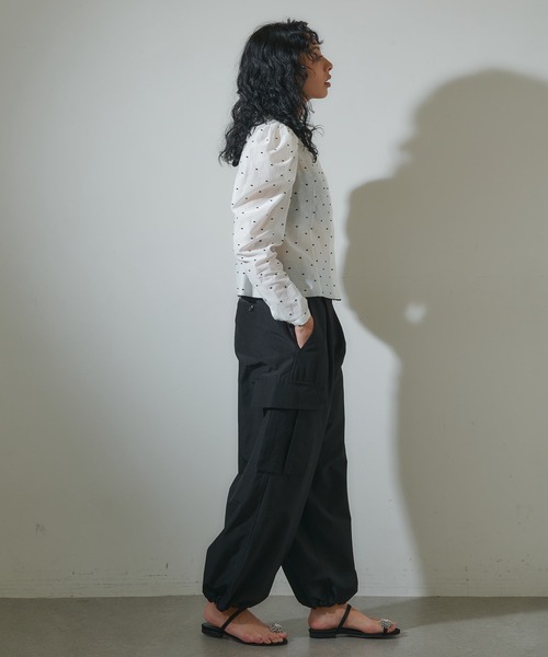 Whim Gazette（ウィムガゼット）の「【GEMINI】ドットブラウス（シャツ