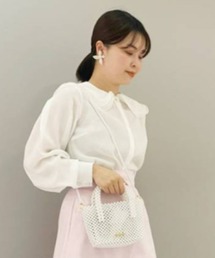 【HANAE　MORI×CELFORDコラボ】ペタルカラーブラウス