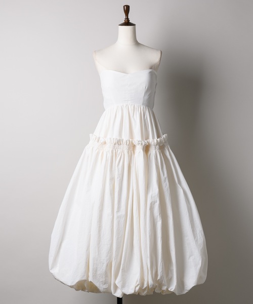 LA BELLE ETUDE(ラベルエチュード)の「バルーンベアワンピース(ワンピース・レディース・ブラック/ホワイト/ピンク・1/0)」の15枚目の写真