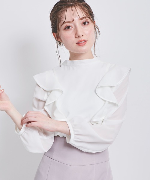 ２ＷＡＹフリルブラウス