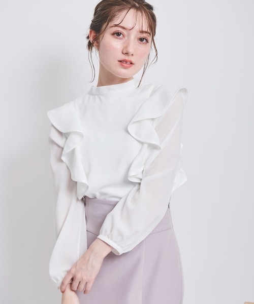 ２ＷＡＹフリルブラウス