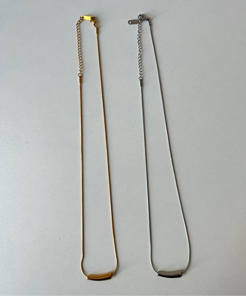 prose verse（プロズヴェール）の「〈サージカルステンレス〉モチーフトップネックレス（ネックレス・レディース・シルバー/ゴールド・ﾌﾘ-）」の7枚目の写真