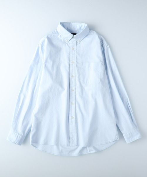 BACK NUMBER(バックナンバー)の「【BACK NUMBER】ピンオックスBDシャツ(シャツ/ブラウス・メンズ・ホワイト/ブラック/サックスブルー/ライトピンク・S/M/L/XL)」の1枚目の写真