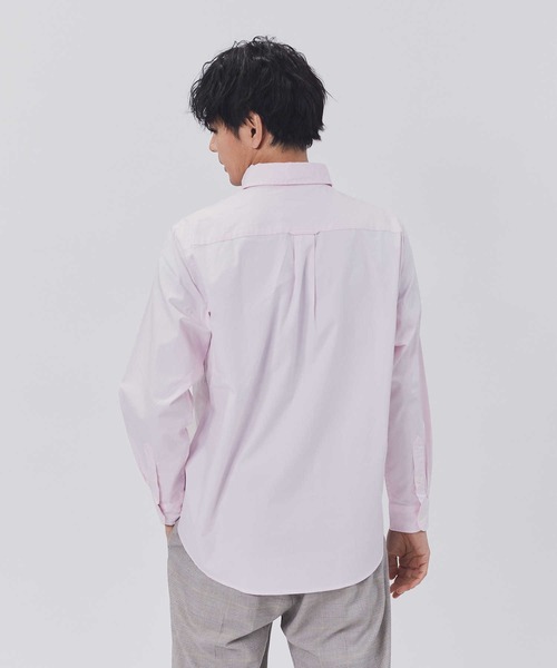 BACK NUMBER(バックナンバー)の「【BACK NUMBER】ピンオックスBDシャツ(シャツ/ブラウス・メンズ・ホワイト/ブラック/サックスブルー/ライトピンク・S/M/L/XL)」の18枚目の写真