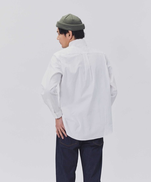 BACK NUMBER(バックナンバー)の「【BACK NUMBER】ピンオックスBDシャツ(シャツ/ブラウス・メンズ・ホワイト/ブラック/サックスブルー/ライトピンク・S/M/L/XL)」の15枚目の写真