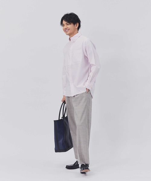 BACK NUMBER(バックナンバー)の「【BACK NUMBER】ピンオックスBDシャツ(シャツ/ブラウス・メンズ・ホワイト/ブラック/サックスブルー/ライトピンク・S/M/L/XL)」の16枚目の写真