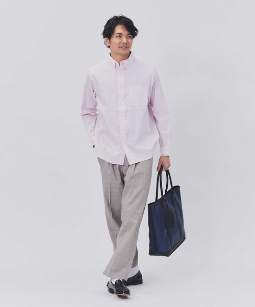 BACK NUMBER(バックナンバー)の「【BACK NUMBER】ピンオックスBDシャツ(シャツ/ブラウス・メンズ・ホワイト/ブラック/サックスブルー/ライトピンク・S/M/L/XL)」の17枚目の写真