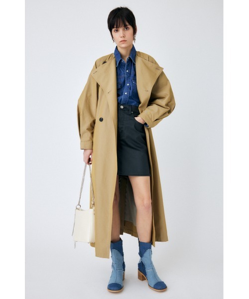 MOUSSY（マウジー）の「CUT OUT DENIM シャツ（シャツ/ブラウス