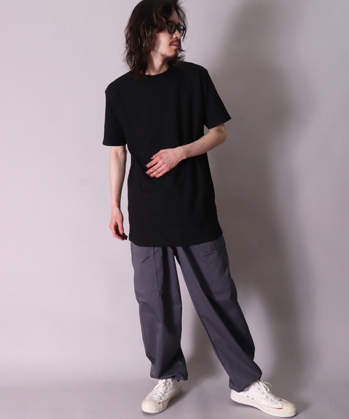 BAYBLO(ベイブロ)の「(BG)【ユニセックス】ワイド カーゴパンツ(カーゴパンツ・メンズ・カーキ/ブラック/チャコールグレー・MEDIUM/LARGE)」の11枚目の写真