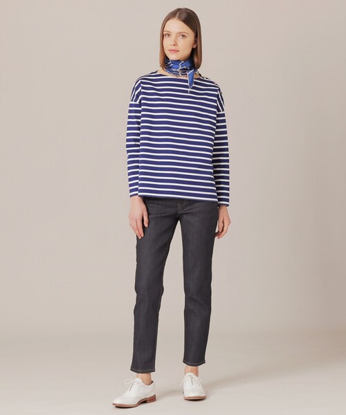 MACKINTOSH LONDON（マッキントッシュ ロンドン）の「オーガニックコットンジャージープルオーバー（Tシャツ/カットソー・レディース・ピンク/ネイビー/ブラック/ライトブルー/グリーン系その他4・38）」の8枚目の写真