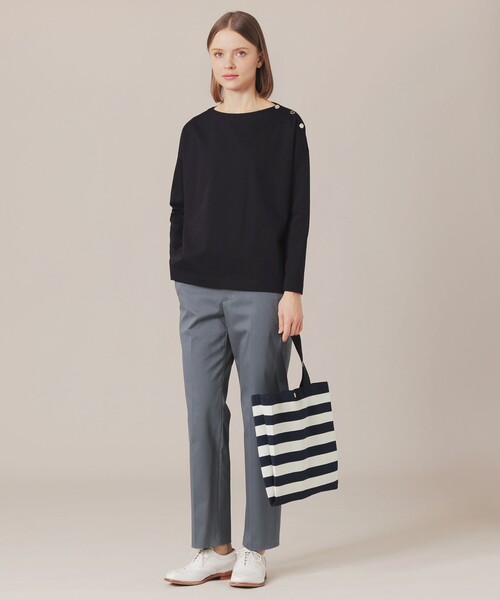 MACKINTOSH LONDON（マッキントッシュ ロンドン）の「オーガニックコットンジャージープルオーバー（Tシャツ/カットソー・レディース・ピンク/ネイビー/ブラック/ライトブルー/グリーン系その他4・38）」の9枚目の写真