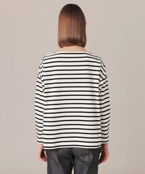 MACKINTOSH LONDON（マッキントッシュ ロンドン）の「オーガニックコットンジャージープルオーバー（Tシャツ/カットソー・レディース・ピンク/ネイビー/ブラック/ライトブルー/グリーン系その他4・38）」の13枚目の写真