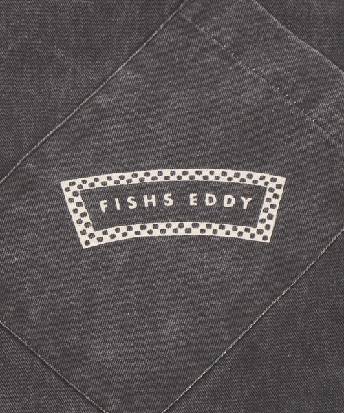 Fishs Eddy(フィッシュエディ)の「【Fishs Eddy(フィッシュエディ)】プリントウォッシュエプロン(エプロン・レディース・ブラック/ブルー・FREE)」の8枚目の写真