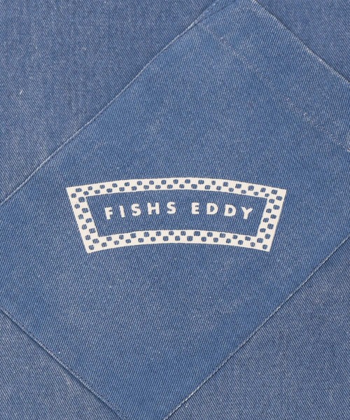 Fishs Eddy(フィッシュエディ)の「【Fishs Eddy(フィッシュエディ)】プリントウォッシュエプロン(エプロン・レディース・ブラック/ブルー・FREE)」の9枚目の写真