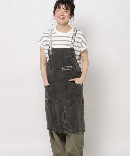Fishs Eddy(フィッシュエディ)の「【Fishs Eddy(フィッシュエディ)】プリントウォッシュエプロン(エプロン・レディース・ブラック/ブルー・FREE)」の20枚目の写真