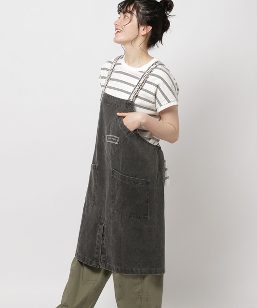 Fishs Eddy(フィッシュエディ)の「【Fishs Eddy(フィッシュエディ)】プリントウォッシュエプロン(エプロン・レディース・ブラック/ブルー・FREE)」の21枚目の写真