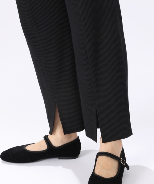 niko and...（ニコアンド）の「セルフカットリブスリットパンツ（その他パンツ・レディース・ブルー/オレンジ/オフホワイト/カーキ/ブラック/パープル・LARGE/MEDIUM）」の11枚目の写真